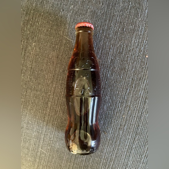 Olympic Coca-Cola Glass Bottle